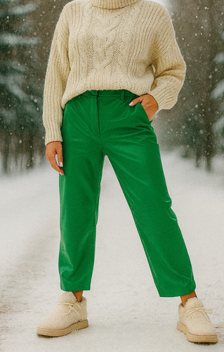 Only womens faux leather - faux,