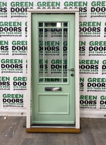 Cottage timber front door - timber,
