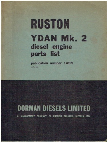 Ruston ydan mk2 - ruston, engine