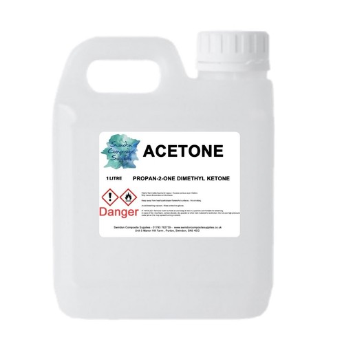 Acetone nail polish remover - acetone,