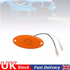 FOR JOKON SMLR2012 12V AMBER OVAL LED SIDE MARKER LAMP LIGHT CARAVAN MOTORHOME