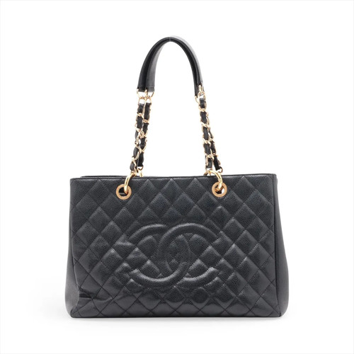 Chanel gst caviar skin chain - caviar,