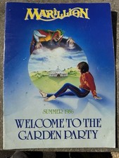 Marillion Welcome To The Garden Party Summer 1986 Tour Programme