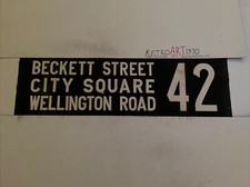 Leeds March 1963 Bus Blind