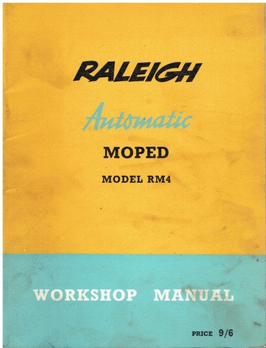 Raleigh rm4 automatic - raleigh, moped