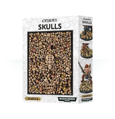 Warhammer citadel skulls - --,