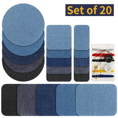 20pcs iron denim - 20pcs, patches