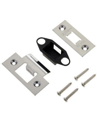 Door latch keep - &, face