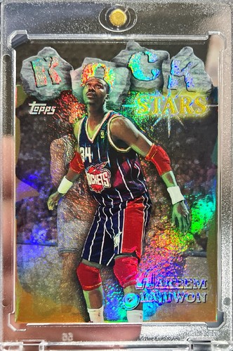 1997 topps hakeem - hakeem, olajuwon