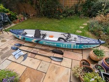 FatStick Kayak Inflatable 1 & 2 Person Drop Stitch Kayak with accessories