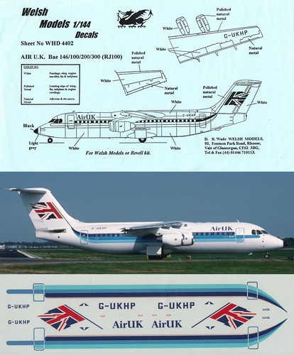 Welsh models decals 144 - decals, 1/144