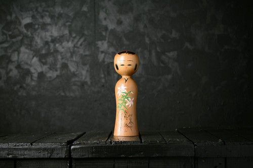 Vintage japanese kokeshi - japanese,