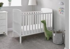 mcc direct Brooklyn Baby Cot Crib With Water repellent Mattress and Safety