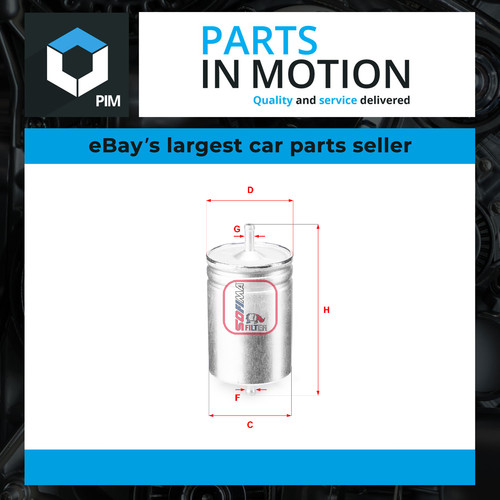 Fuel filter fits mercedes - fuel,