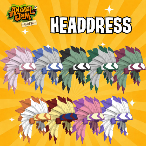 Rare headdress animal - rare, jam