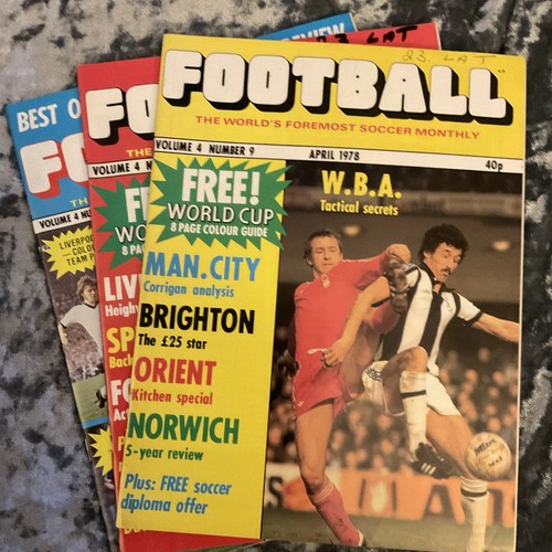 Football monthly magazines - football,