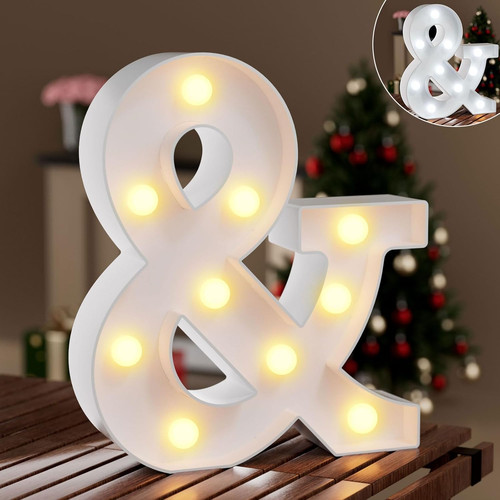 Led light marquee - up, letters