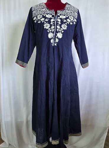 Biba india 100 cotton navy - 100%,