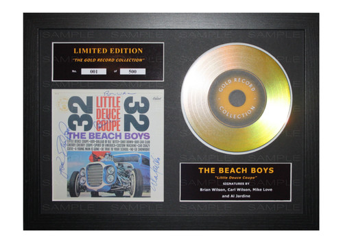 The beach boys signed gold - beach,