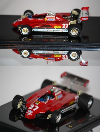 Hotwheels elite ferrari 126 - f1,