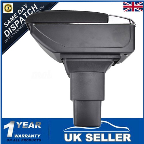 Armrest sliding black dual - armrest,