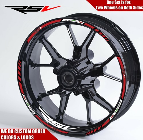 Aprilia rsv wheel decals rim - rsv,