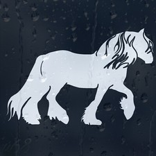 Heavy Horse Car Window Or