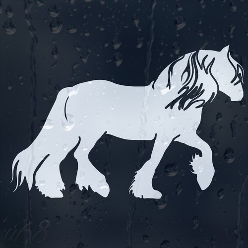 Heavy horse car - horse,