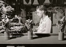 Gas mask factory world war - gas,