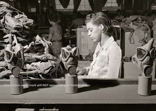 Gas mask factory world - gas, war