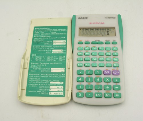 Casio 350tlg p a - fx-350tlg, s-v.p.a.m