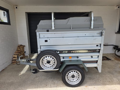 Daxara 158 trailer with side - with,