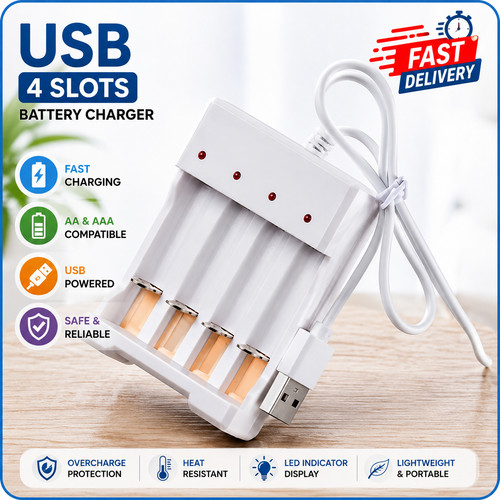 Usb aaa battery - aaa, 4