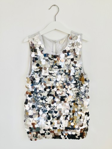Zara grey silver - grey, top