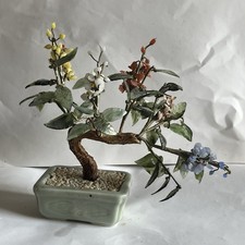 Jade glass bonsai - bonsai, tree