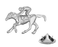 HORSE RACING JOCKEY | Silver