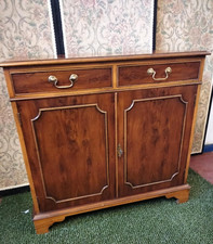 Antique reproduction yew wood