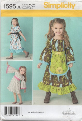 Simplicity sewing pattern 1595 - simplicity,