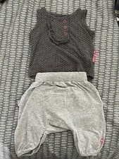 Myleen Klass Baby K  Girls Set  Top And Bottoms Newborn Mothercare