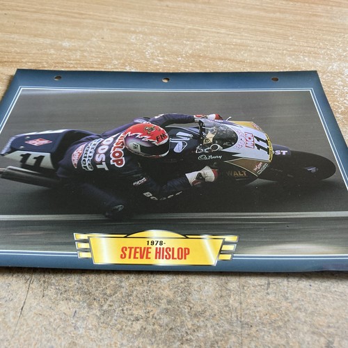 Steve hislop rider card - hislop,