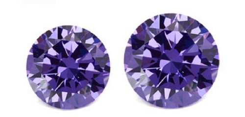 Light violet purple - violet, round