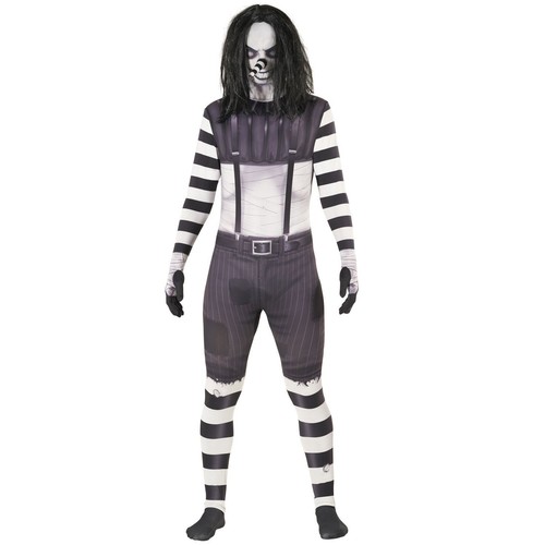 Laughing jack morphsuit wig - laughing,