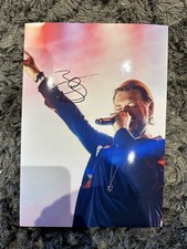 Brian McFadden Signed A4 Photo