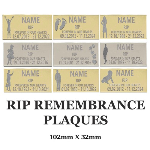 Engraved rip plate - engraved,