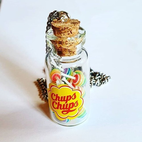 Unique lollipop jar necklace - unique,
