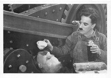 CHARLIE CHAPLIN POSTCARD TEA