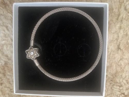 Pandora flower mesh - mesh, bangle