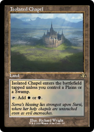 Isolated chapel - chapel, (retro