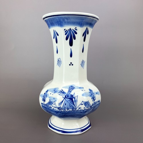 Delft blue vase - delft,