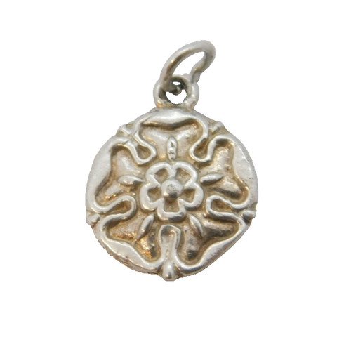 Sterling silver tudor rose - tudor,